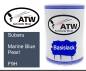 Preview: Subaru, Marine Blue Pearl, F9H: 500ml Lackdose, von ATW Autoteile West.